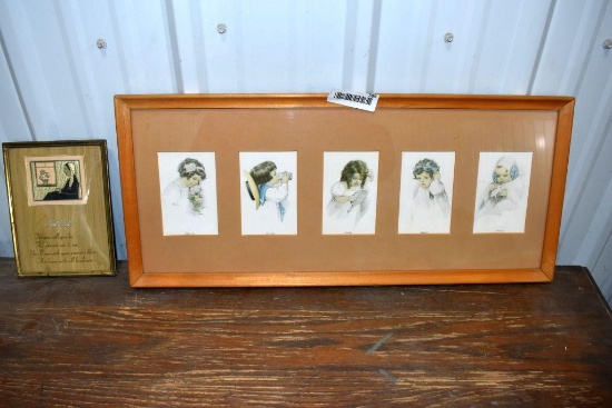 Framed 5 Cents Print