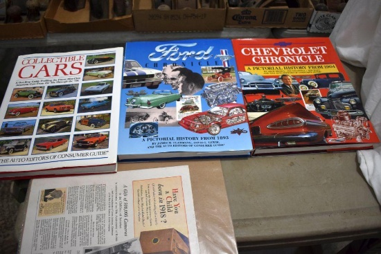 3 Pictorial Car Books