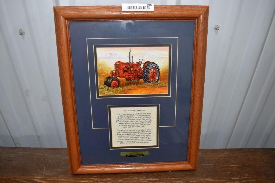 Case Model DC Tractor Print