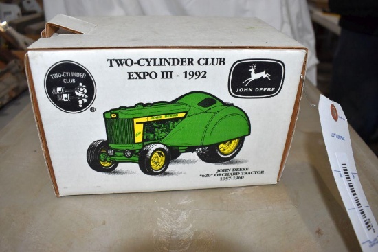 Ertl John Deere 620 Orchard Tractor, 1992 Two Cylinder Club Expo Collector Edition, 1/16, with box