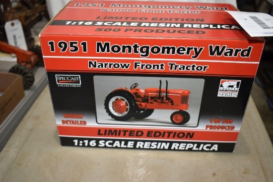 SpecCast Tractor Heritage Series, 1951 Montgomery Ward Narrow Front Tractor, Limited Edition,