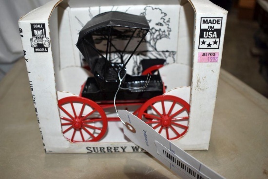Scale Models Surrey Wagon, 1/16th scale, with box