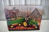 Ertl Foxfire Farm John Deere B Tractor and Wagon, With Box