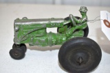 Die Cast Tractor with Man, Marked MM, All Original