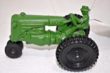 Die Cast Tractor with Man, Marked MM