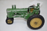 John Deere A Tractor with Man