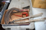 Assortment of Hay Hook and Scythe