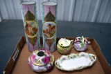 Porcelain Vases and Dishes