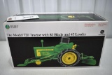 Precision Classics 18 John Deere 720 Tractor with blade and loader with box