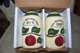 Watt Collectors Association Salt & Pepper Shaker from 2009 Signed, from Eau Clair Wi