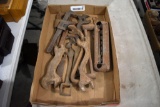 Box of Vintage Wrenches