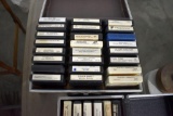 Assortment of 8 Track Tapes