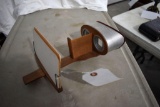 Stereoscope Viewer With 3 Cards in Good Condition