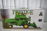 Ertl Prestige Collection John Deere 55 Combine 1/16 Scale Current box has tear selling with