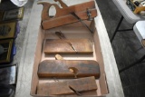 (4) Vintage Wood Molding Planes