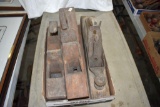 (3) Wood Block Wood Planes