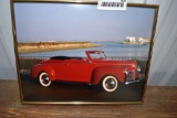 Plymouth Convertible car print