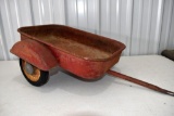 Steel Pedal Tractor Wagon With Fenders