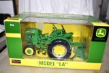 SpecCast John Deere Model LA Tractor With L-12 Cultivator, 1/16th scale with box