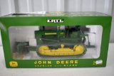 Ertl 2003 Plow City Farm Toy Show, John Deere 2010 Crawler With Blade, 1/16, with box