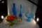 Assortment of vases and dishes