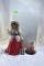 Avon 1994 Miss Albee Figurine from Nationals with Mini figurine