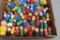 Assortment of Little People and Fisher Price figurines wooden and plastic