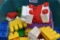 Assortment of Legos and Mega blocks