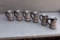 6 Hamm's Octoberfest beer mugs