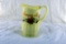 Custard glass pitcher from Nymore MN