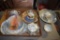 Assortment of porcelain dishes