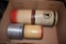 Assorted canister tins