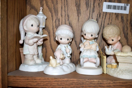 6 Precious Moments Figurines