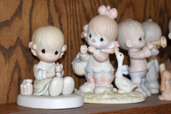 6 Precious Moments Figurines