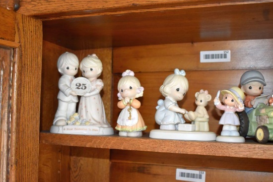 6 Precious Moments Figurines
