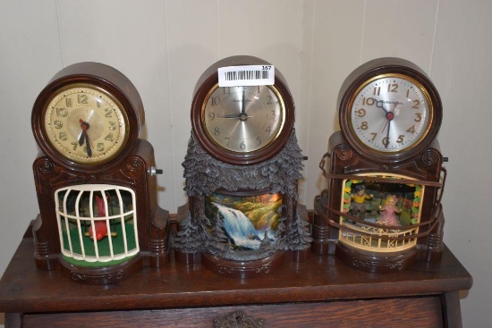 3 Matercrafters Motion Clocks by Sessions
