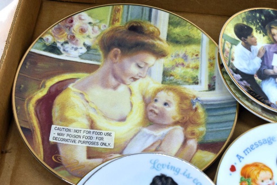 Assorted Avon commemorative plates