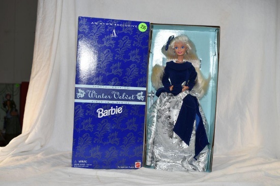 Barbie Winter Velvet Avon exclusive, 1st in series