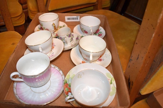 Bone China Cups and Saucers