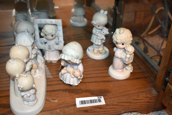 5 Precious Moment Figurines