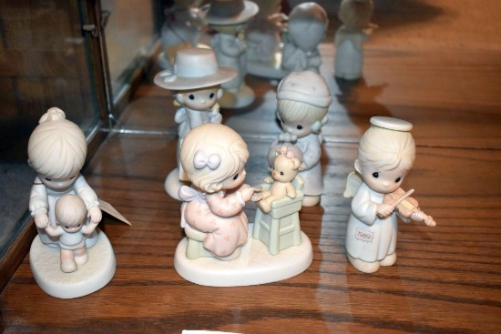 5 Precious Moment Figurines