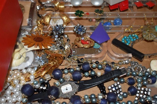 Assortment of Costume Jewelry