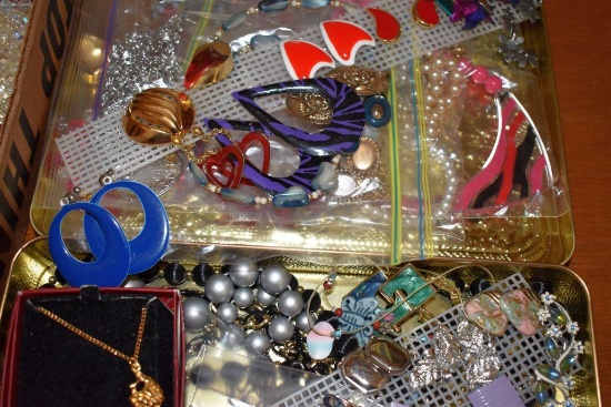 Assortment of Costume Jewelry