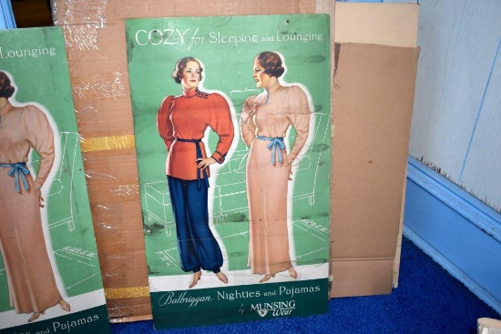 6 Cozy for Sleeping and Lounging cardboard displays