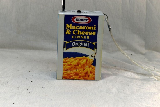 Kraft Macaroni & Cheese transistor radio