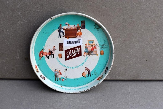 Schlitz beer tray