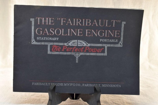 Faribault Gasoline Engine sales catalog, front & rear cover