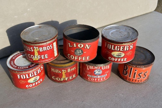 Coffee tins
