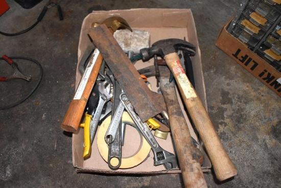 Box of hand tools