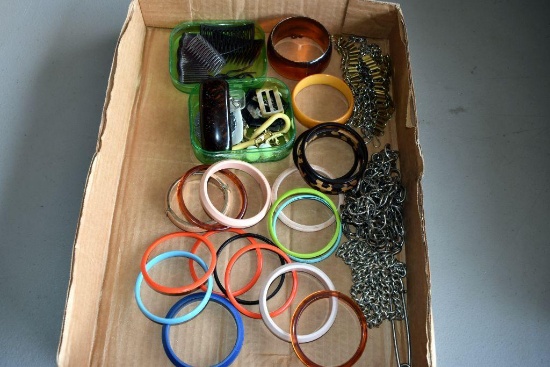 Assorted costume jewelry